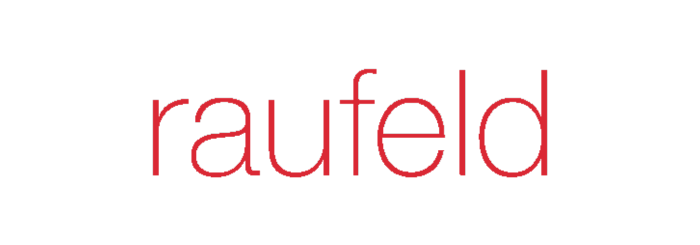 Logo: raufeld